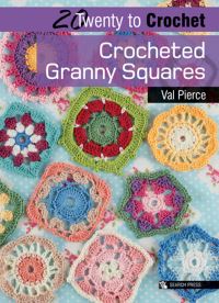 Book Cover for Crocheted Granny Squares by Val Pierce