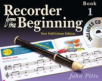 Book Cover for Recorder from the Beginning - Book 1 by Professor John Pitts