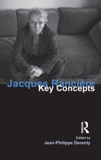 Book Cover for Jacques Rancière by JeanPhilippe Deranty