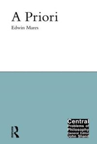 Book Cover for A Priori by Edwin David Mares