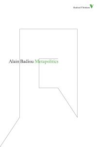 Book Cover for Metapolitics by Alain Badiou, Jason Barker