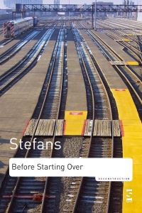 Book Cover for Before Starting Over by Brian Kim Stefans