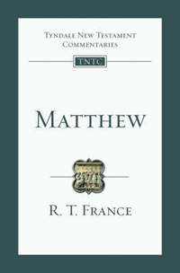 Book Cover for Matthew by R T France