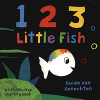 Book Cover for 1, 2, 3, Little Fish by Guido van Genechten