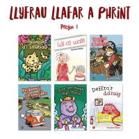 Book Cover for Llyfrau Llafar a Phrint - Pecyn 1 by Gwenfron Hughes