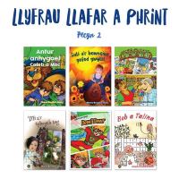 Book Cover for Llyfrau Llafar a Phrint - Pecyn 2 by Menna Beaufort Jones