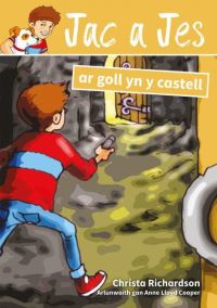 Book Cover for Jac a Jes Ar Goll Yn Y Castell by Christa Richardson, Richard Huw Pritchard