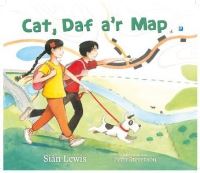 Book Cover for Cat, Daf A'r Map by Siân Lewis