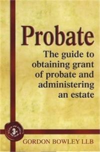 Book Cover for Probate by Gordon Bowley