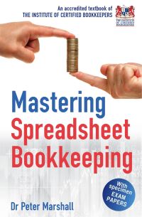 Book Cover for Mastering Spreadsheet Book-Keeping by Peter Marshall