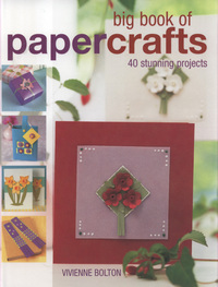 Book Cover for Big Book of Papercrafts by Vivienne Bolton