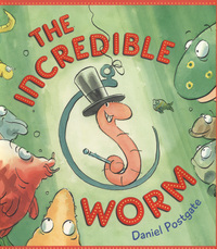 Book Cover for The Incredible Worm by Daniel Postgate