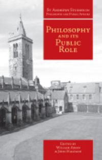 Book Cover for Philosophy and Its Public Role by William Aiken, John Haldane