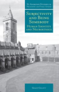 Book Cover for Subjectivity and Being Somebody by Grant Gillett