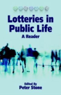 Book Cover for Lotteries in Public Life by Peter Stone