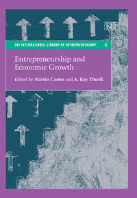 Book Cover for Entrepreneurship and Economic Growth by Martin Carree