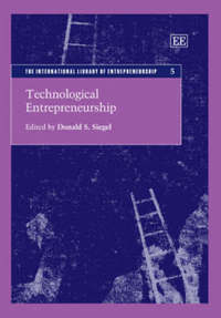 Book Cover for Technological Entrepreneurship by Donald S Siegel
