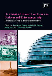 Book Cover for Handbook of Research on European Business and Entrepreneurship by Leo Paul Dana