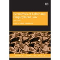 Book Cover for Economics of Labor and Employment Law by John J Donohue