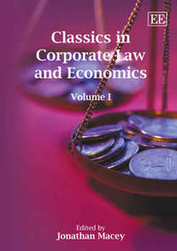Book Cover for Classics in Corporate Law and Economics by Jonathan R Macey