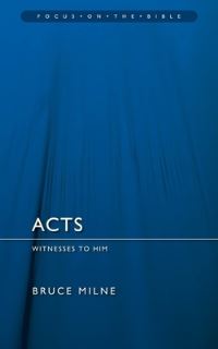 Book Cover for The Acts of the Apostles by Bruce Milne