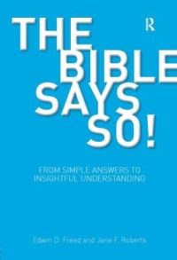 Book Cover for The Bible Says So! by Edwin D Freed, Jane F Roberts