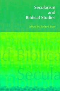 Book Cover for Secularism and Biblical Studies by Roland Boer