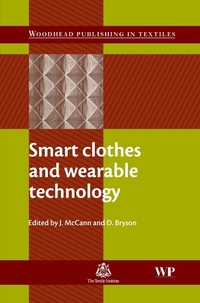 Book Cover for Smart Clothes and Wearable Technology by J McCann, D Bryson