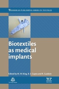Book Cover for Biotextiles as Medical Implants by B S Gupta
