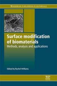 Book Cover for Surface Modification of Biomaterials by R L Williams