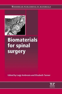 Book Cover for Biomaterials for Spinal Surgery by Luigi Ambrosio, K E Tanner
