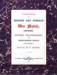 Book Cover for British and Foreign War Medals, Crosses, Badges, Decorations and Miscellaneous Medals by NA
