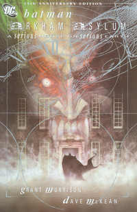 Book Cover for Arkham Asylum by Grant Morrison, Dave McKean