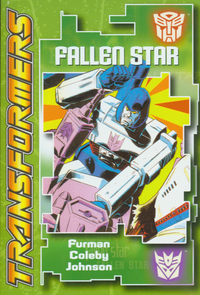 Book Cover for Fallen Star by Simon Furman, Simon Coleby, Michael Eve