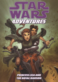 Book Cover for Princess Leia and the Royal Ransom by Jeremy Barlow, Carlo Soriano, Michael Atiyeh, Michael Heisler