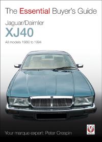 Book Cover for Jaguar/Daimler XJ40 by Peter Crespin
