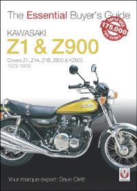 Book Cover for Kawasaki Z1 & Z900 by Dave Orritt