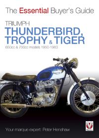 Book Cover for Triumph Thunderbird, Trophy & Tiger by Peter Henshaw