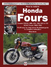 Book Cover for How to Restore Honda Fours by Ricky Burns