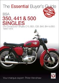 Book Cover for BSA 350, 441 & 500 Singles by Peter Henshaw
