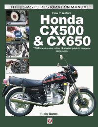 Book Cover for How to Restore Honda CX500 & CX650 by Ricky Burns