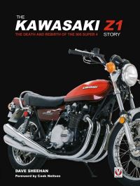 Book Cover for The Kawasaki Z1 Story by David Sheehan