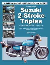 Book Cover for How to Restore Suzuki 2-Stroke Triples by Ricky Burns