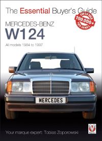 Book Cover for Mercedes-Benz W124 by Tobias Zoporowski