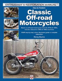 Book Cover for How to Restore Classic Off-Road Motorcycles by Ricky Burns
