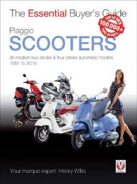Book Cover for Piaggio Scooters by Henry Willis