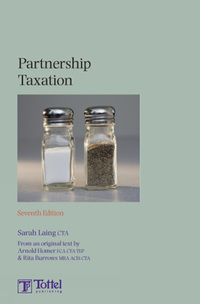 Book Cover for Partnership Taxation by Sarah Laing