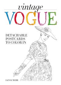 Book Cover for Vintage Vogue by Iain R Webb