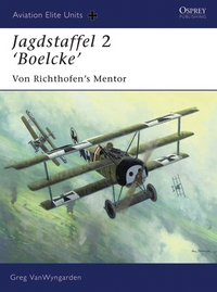 Book Cover for Jagdstaffel 2 'Boelcke' by Greg VanWyngarden