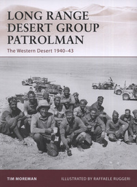 Book Cover for Long Range Desert Group Patrolman by T R Moreman, Raffaele Ruggeri